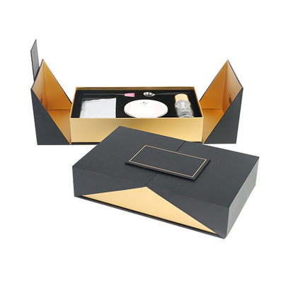 Doppelte fantastische Wimper-Erweiterungs-Verpackenfaltende magnetische Geschenkbox 35*35*35cm