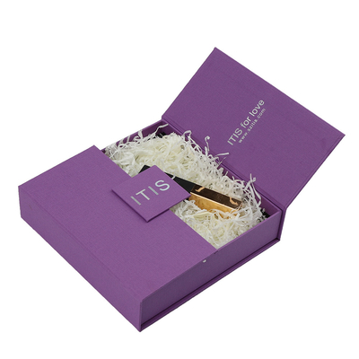 Magnet-Flip Top Liquid Lipstick Paper-Kasten, verpackende harte Pappgeschenkboxen