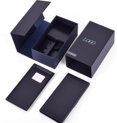 Verpackenkästen B9 W9 C2S Art Paper Hard Cardboard Smartphone runzelten