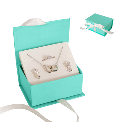 kaufen EVA-Schwamm-Einlage Luxuriöse magnetische Schmuckschatulle für Ring-Halskette online manufacture