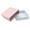 Prägende harte Geschenkboxen CMYK 4C glichen rosa magnetischen Kasten aus