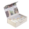 Kosmetische Geschenkbox ISO9001 ROHS, die 350g Art Paper Recycled verpackt