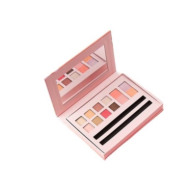 12 leere Farben bilden Lidschatten-Palette mit Spiegel 183g