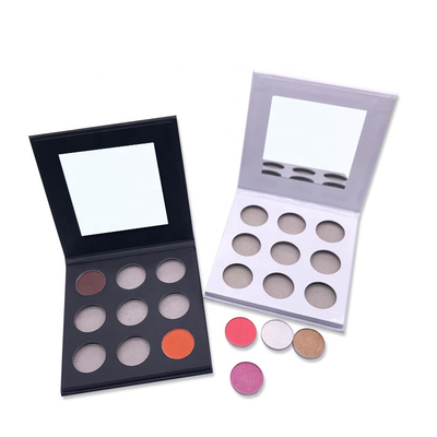 Leere Lidschatten-Paletten-recyclebare Papierkästen Matte Varnishing Pantone