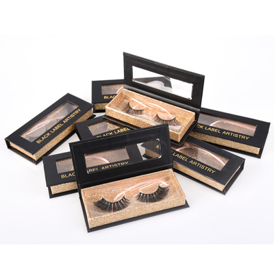 Wimper-magnetische Kasten-Pappe SGS ROHS, die Drucken CMYK 4C verpackt