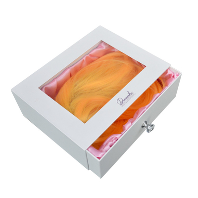 Fach-Geschenkbox-Seiden-Einsatz-Pappkosmetische Kästen des Geschenkpapier-130g