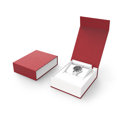 Magnetische Schließungs-runzelten steife Pappuhr-Geschenkboxen A3 A9 CCNB 250gsm