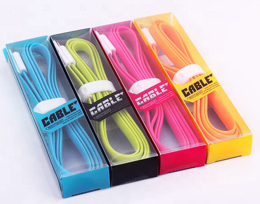 IPhone Samsung 1M 3FT Verpackenkasten 14g 16g Usb-Kabel PVCs