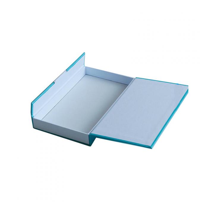 Buch-geformte Geschenkbox SGS ROHS Pantone mit magnetischem Drucken der Schließungs-PMS 1
