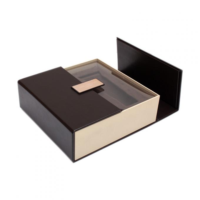 Flip Top Shape-Struktur fertigte zwei Tür Spitzenharte PapierGeschenkboxen der Luxusgeschenkboxmagnetschließung Pappbesonders an 1