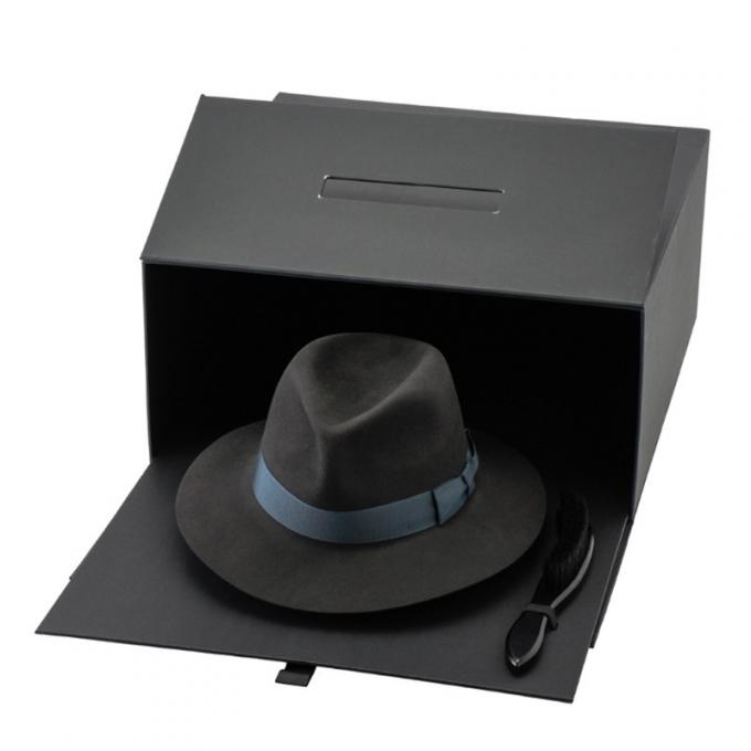 Grosgrain-Griff-harter Geschenkboxen SGS ROHS Flip Top Gift Box 1