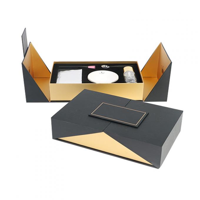 Doppelte fantastische Wimper-Erweiterungs-Verpackenfaltende magnetische Geschenkbox 35*35*35cm 0