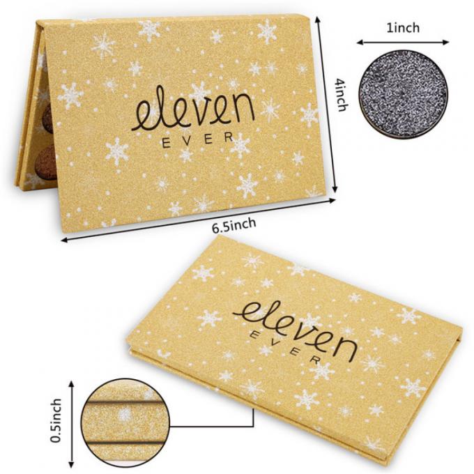 15 Farbmagnetische leere Lidschatten-Palette mit Spiegel C1S C2S 0