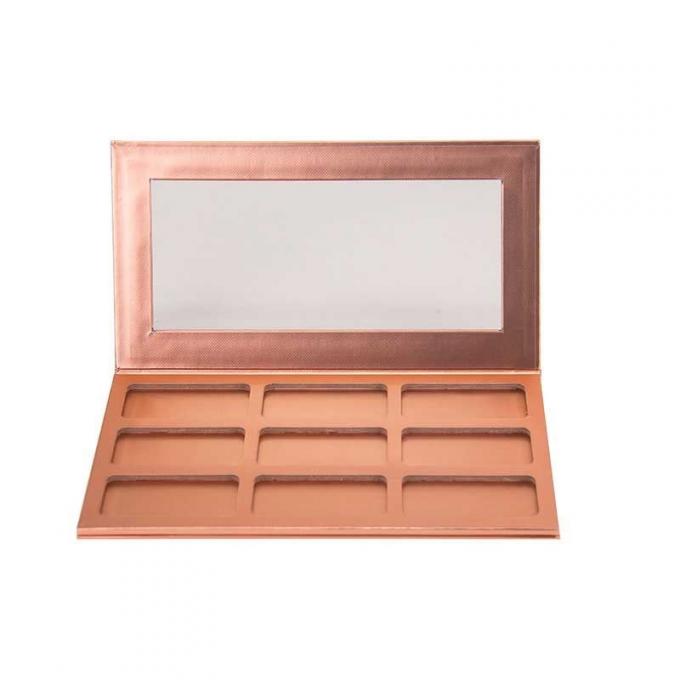 12 leere Farben bilden Lidschatten-Palette mit Spiegel 183g 1