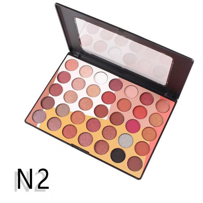 Leere Lidschatten-Palette Pantone mit Spiegel-Seidendruck 2