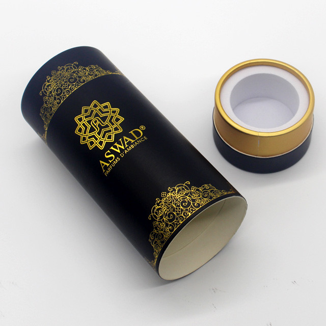 metallische Papierrunde 120gsm, die für Parfüm-Produkt-wässrige Beschichtung verpackt 0
