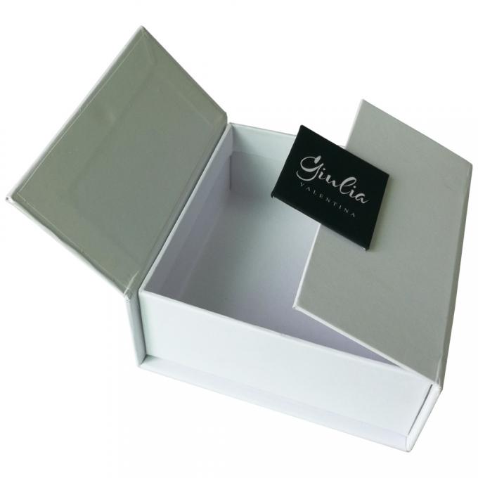 Kasten 157g C2s Flip Top Magnetic Jewelry Packaging heißer stempelnder SGS 0