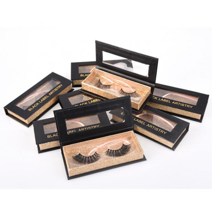 Wimper-magnetische Kasten-Pappe SGS ROHS, die Drucken CMYK 4C verpackt 0