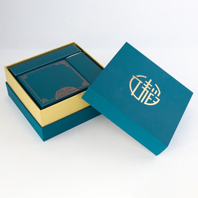 Kosmetische Geschenkbox ROHS, die EVA Form Base And Lid-Pappschachteln verpackt 0