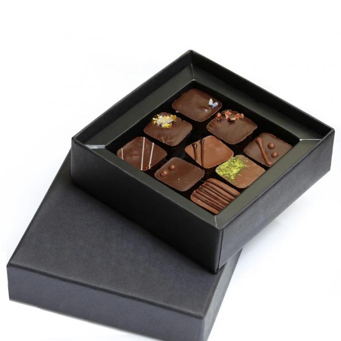 Geschenkbox der Schokoladen-4C, die freundliche Pappschachteln 128gsm Eco verpackt 2