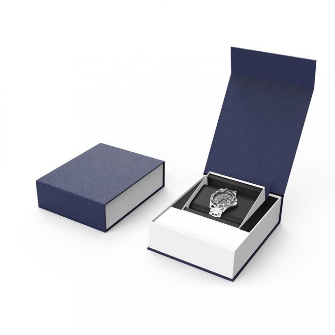 Magnetische Schließungs-runzelten steife Pappuhr-Geschenkboxen A3 A9 CCNB 250gsm 0